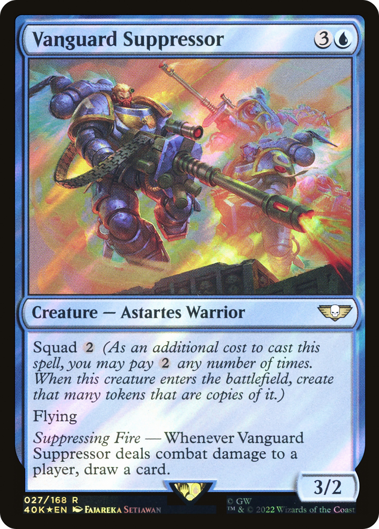 Vanguard Suppressor (40K-27★) (Surge Foil)
