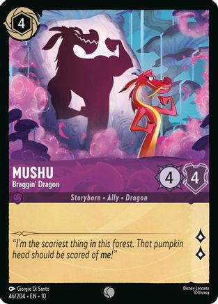 Mushu - Braggin' Dragon (10-046) (Cold Foil)