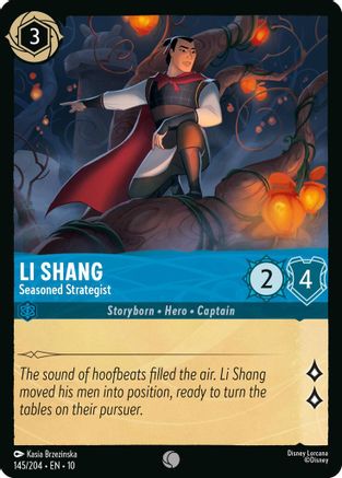 Li Shang - Seasoned Strategist (10-145) (Cold Foil)