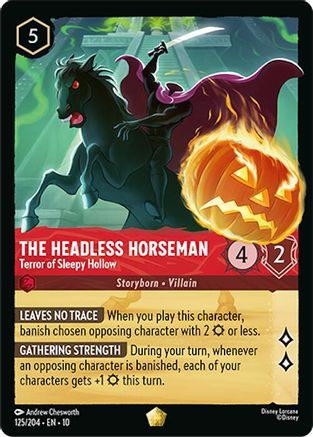 The Headless Horseman - Terror of Sleepy Hollow (10-125) (Cold Foil)