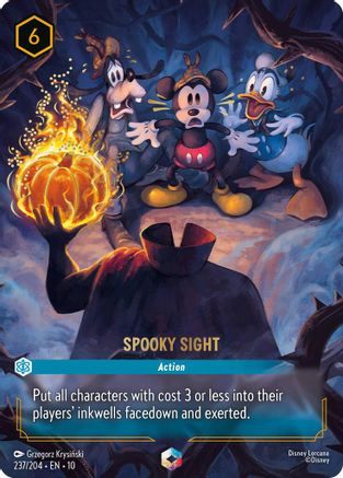 Spooky Sight (Enchanted) (10-237) (Holofoil)