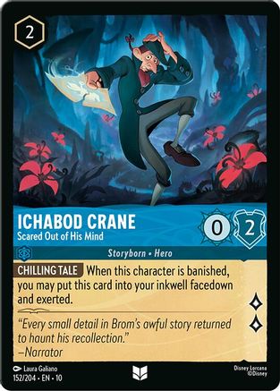 Ichabod Crane - Scared Out of His Mind (10-152)
