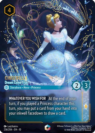 Cinderella - Dream Come True (Enchanted) (10-236) (Holofoil)