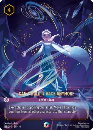 Can't Hold It Back Anymore (Enchanted) (10-228) (Holofoil)