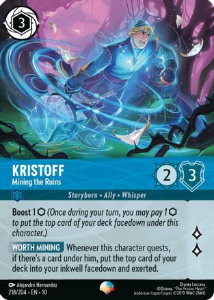 Kristoff - Mining the Ruins (Epic) (10-218) (Holofoil)