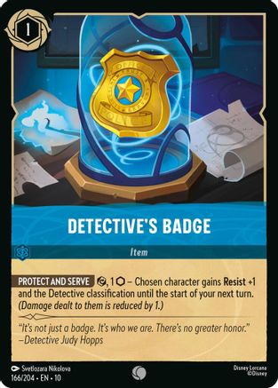 Detective's Badge (10-166)