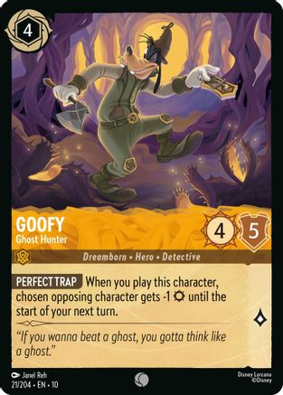 Goofy - Ghost Hunter (10-021) (Cold Foil)