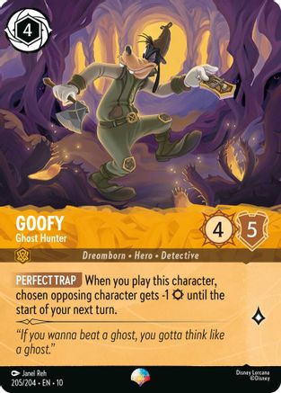 Goofy - Ghost Hunter (Epic) (10-205) (Holofoil)
