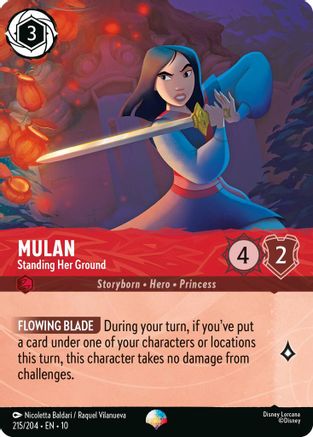 Mulan - Standing Her Ground (Epic) (10-215) (Holofoil)