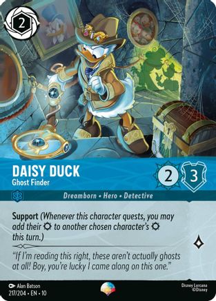 Daisy Duck - Ghost Finder (Epic) (10-217) (Holofoil)