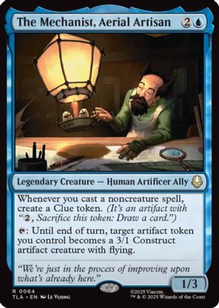 The Mechanist, Aerial Artisan (TLA-064) (Foil)