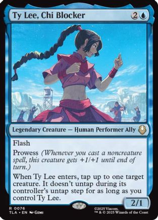 Ty Lee, Chi Blocker (TLA-076) (Foil)