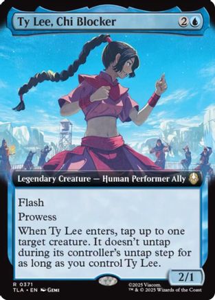Ty Lee, Chi Blocker (Extended Art) (TLA-371) (Foil)