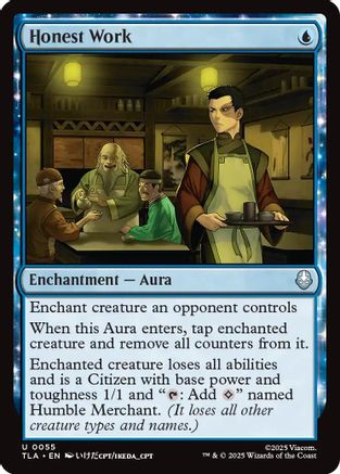 Honest Work (TLA-055) (Foil)