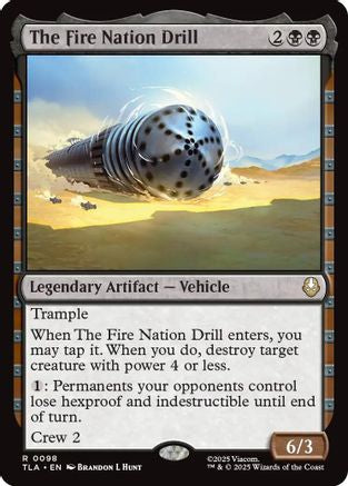 The Fire Nation Drill (TLA-098) (Foil)
