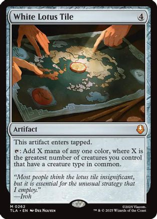 White Lotus Tile (TLA-262) (Foil)