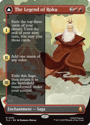 The Legend of Roku (Borderless) (TLA-357)