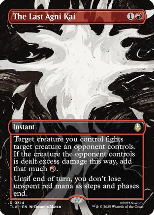 The Last Agni Kai (Borderless) (TLA-314) (Foil)