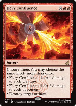 Fiery Confluence (TLE-165) (Foil)
