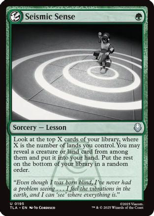 Seismic Sense (TLA-195) (Foil)
