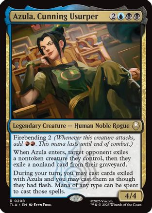 Azula, Cunning Usurper (TLA-208) (Foil)