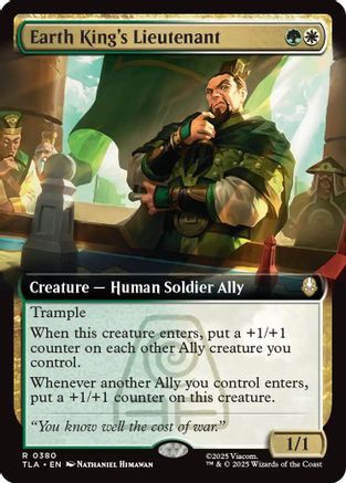 Earth King's Lieutenant (Extended Art) (TLA-217)