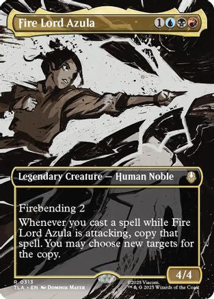 Fire Lord Azula (0313) (Borderless) (TLA-313)