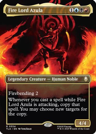 Fire Lord Azula (0334) (Borderless) (TLA-334)