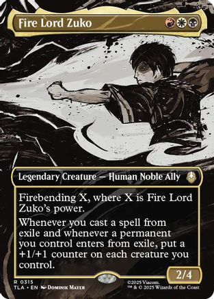 Fire Lord Zuko (Borderless) (TLA-315)