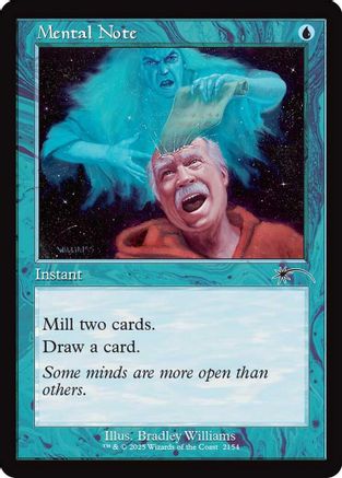 Mental Note (Retro Frame) (SLD-2154)