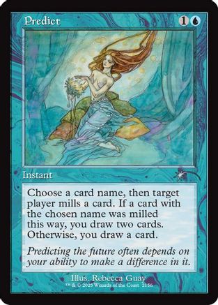 Predict (Retro Frame) (SLD-2156)