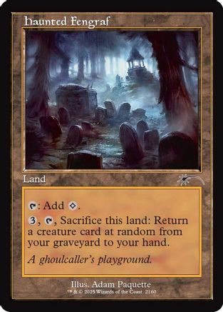 Haunted Fengraf (Retro Frame) (SLD-2160)