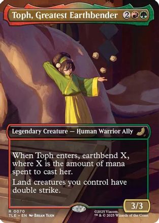 Toph, Greatest Earthbender (Borderless) (TLE-070)