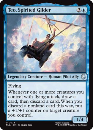 Teo, Spirited Glider (TLA-074)