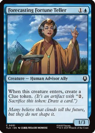 Forecasting Fortune Teller (TLA-030) (Foil)