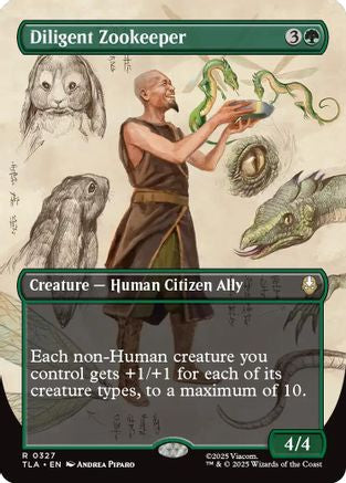 Diligent Zookeeper (Borderless) (TLA-327)