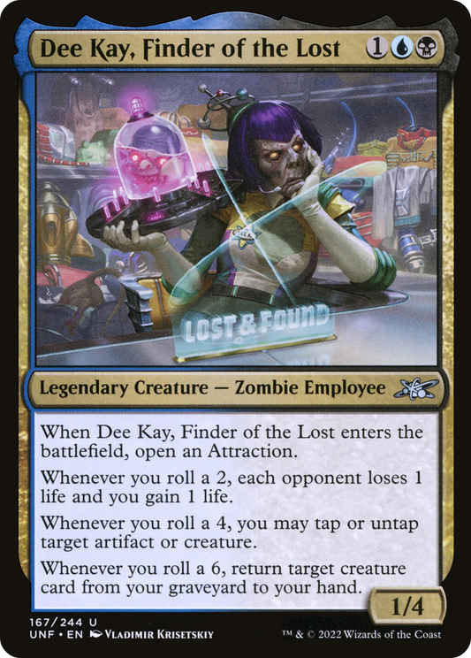 Dee Kay, Finder of the Lost (UNF-167) (Foil)