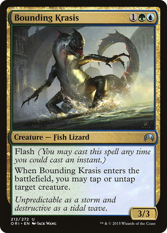 Bounding Krasis (ORI-212) (Foil)