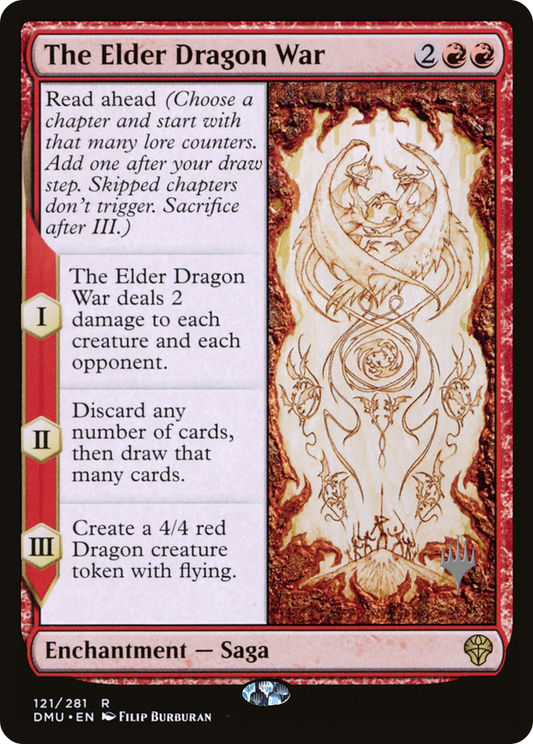The Elder Dragon War (PPDMU-121P) (Foil)
