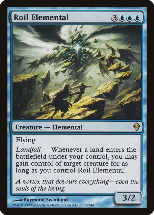Roil Elemental (ZEN-062) (Foil)