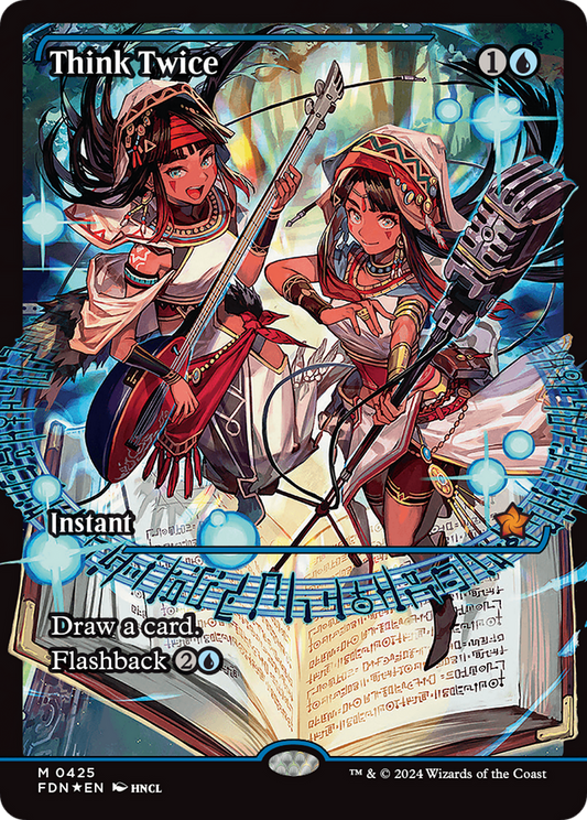 Think Twice (FDN-425) (Showcase) (Foil)