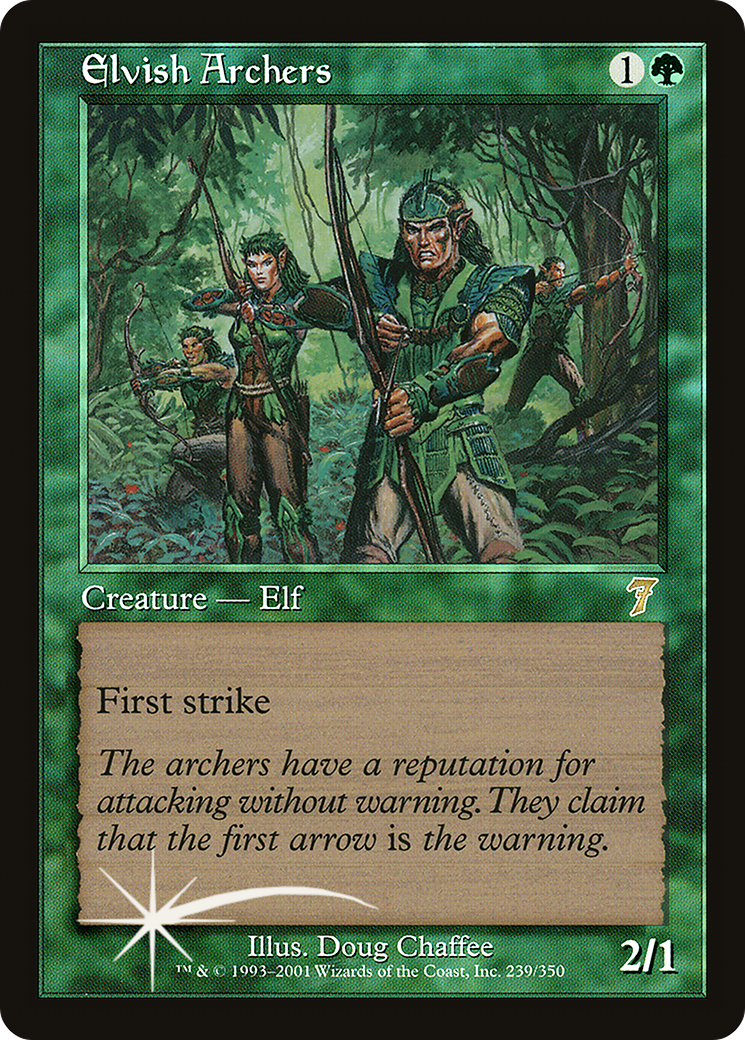 Elvish Archers (7ED-239★) (Foil)