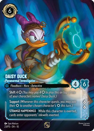 Daisy Duck - Paranormal Investigator (Store Championship Participant) (DLPC-023)