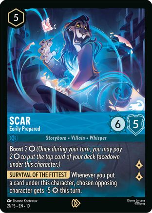 Scar - Eerily Prepared (DLPC-021) (Cold Foil)
