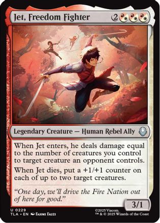 Jet, Freedom Fighter (TLA-229) (Foil)