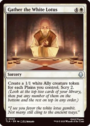 Gather the White Lotus (TLA-020)