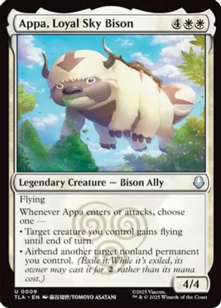 Appa, Loyal Sky Bison (TLA-009)