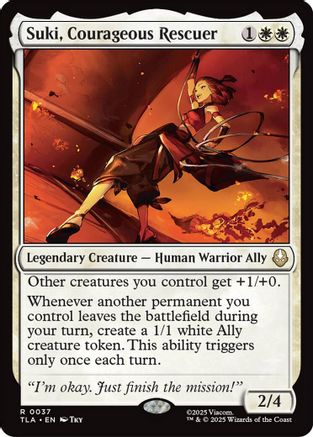 Suki, Courageous Rescuer (TLA-037) (Foil)