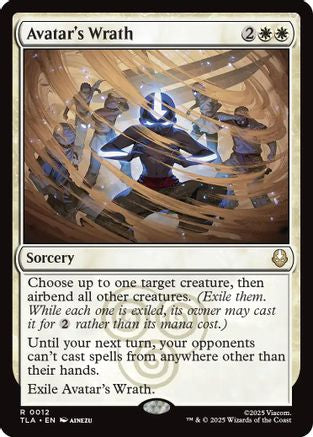 Avatar's Wrath (TLA-012) (Foil)