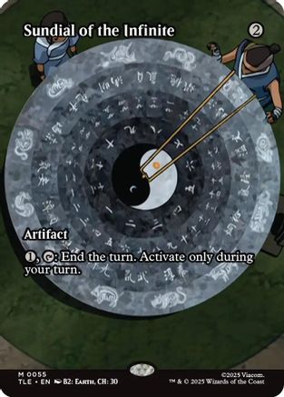 Sundial of the Infinite (Borderless) (TLE-055) (Foil)